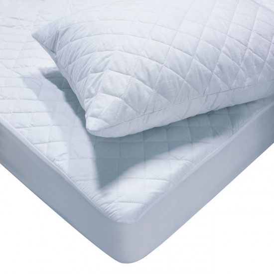 Επίστρωμα Καπιτονέ ΚΟΜΒΟΣ Polycotton Μονό 100x200+30