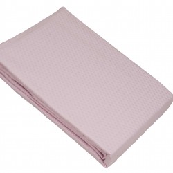 Κουβέρτα Πικέ Le Blanc Sanforized Cotton 100% Pink Μονή 170x245 Κουβέρτα Πικέ Le Blanc Sanforized Cotton 100% Pink Μονή 170x245