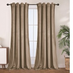 Ετοιμη Κουρτίνα Με ΤρουκςΤεμάχιο 140Χ260cm Velvet Μπεζ Ετοιμη Κουρτίνα Με ΤρουκςΤεμάχιο 140Χ260cm Velvet Μπεζ