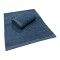 Πετσέτα ΚΟΜΒΟΣ Πεννιέ PLAIN LINE 500γρ/μ2 DARK BLUE Χειρός 30x50