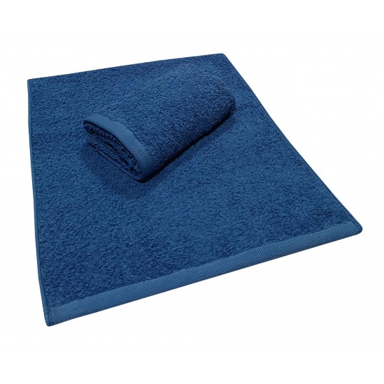Πετσέτα ΚΟΜΒΟΣ Πεννιέ PLAIN LINE 500γρ/μ2 ROYAL BLUE Χειρός 30x50 Πετσέτα ΚΟΜΒΟΣ Πεννιέ PLAIN LINE 500γρ/μ2 ROYAL BLUE Χειρός 30x50