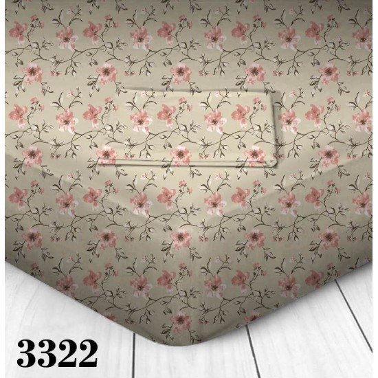 Ζεύγος Μαξιλαροθήκες 50×70cm Βαμβάκι Σχ-3322 Ζεύγος Μαξιλαροθήκες 50×70cm Βαμβάκι Σχ-3322
