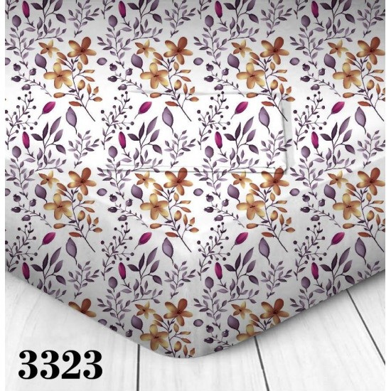 Ζεύγος Μαξιλαροθήκες 50×70cm Βαμβάκι Σχ-3323 Ζεύγος Μαξιλαροθήκες 50×70cm Βαμβάκι Σχ-3323