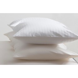 Ζεύγος Μαξιλαροθήκες 50x70cm Βαμβάκι λευκές TC-144 Ζεύγος Μαξιλαροθήκες 50x70cm Βαμβάκι λευκές TC-144