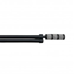 Κουρτινόξυλο Φ19mm Διπλό  Επεκτεινόμενο 160-310cm Με Άκρα  SCSZ-Μαύρο