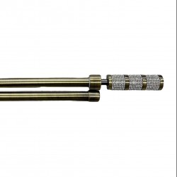 Κουρτινόξυλο Φ19mm Διπλό  Επεκτεινόμενο 160-310cm Με Άκρα SCSZ-Χρυσό
