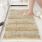 Αντιολισθητικό Πατάκι Μπάνιου Chenille 40x60εκ.Μπεζ
