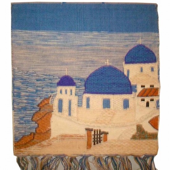 Υφαντή παραδοσιακή Πάντα Τοίχου 50 x 60 Art 04