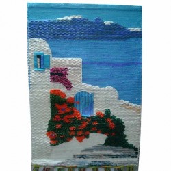 Υφαντή παραδοσιακή Πάντα Τοίχου 30 x 40 Art 08 Υφαντή παραδοσιακή Πάντα Τοίχου 30 x 40 Art 08
