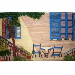 Υφαντή παραδοσιακή Πάντα Τοίχου 40 x 50 Art 10 Υφαντή παραδοσιακή Πάντα Τοίχου 40 x 50 Art 10