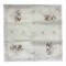 Τραπεζομάντηλο Αλέκιαστο Πασχαλινό Mε κέντημα (Καρέ) 85X85 Easter NO-202 Εκρού