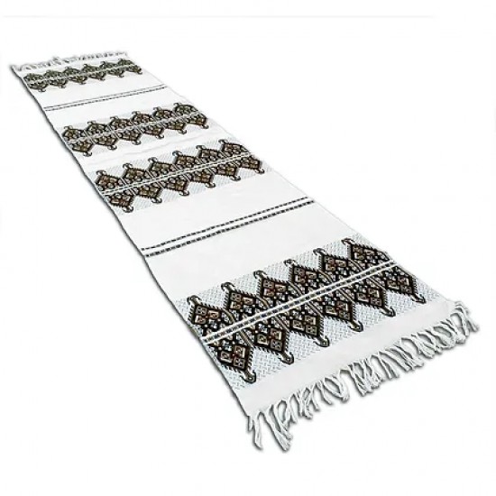 Τραβέρσα Υφαντό Αργαλειού "ΜΊΝΩΑ" 45x190cm Καφέ Τραβέρσα Υφαντό Αργαλειού "ΜΊΝΩΑ" 45x190cm Καφέ