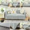 Ριχτάρι  Τριθέσιου  Καναπέ 180x280cm Chenille Με Κρόσια Γκρι