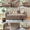 Ριχτάρι  Τριθέσιου  Καναπέ 180x280cm Chenille Με Κρόσια Μόκα