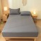 Σεντόνι Μεμονωμένο Μονό   Χωρίς  Λάστιχο Polycotton 160 X 240 Γκρι/Σκούρο