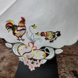 Πασχαλινό Τραβέρσα Mε κέντημα 40x180cm ΝΟ-311 Λευκό Πασχαλινό Τραβέρσα Mε κέντημα 40x180cm ΝΟ-311 Λευκό