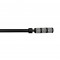 Κουρτινόξυλο Φ19mm Μονό Επεκτεινόμενο 160-310cm Με Άκρα SCSZ-Μαύρο