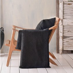 Ριχτάρι Τετραθέσιου Καναπέ Kidal 180x330cm Μαύρο Rythmos