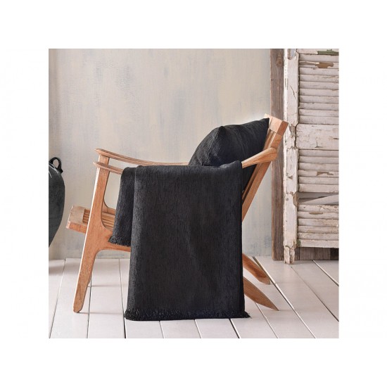 Ριχτάρι Τετραθέσιου Καναπέ Kidal 180x330cm Μαύρο Rythmos Ριχτάρι Τετραθέσιου Καναπέ Kidal 180x330cm Μαύρο Rythmos