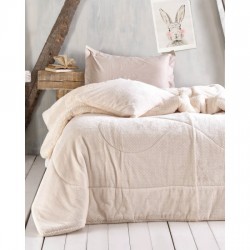 Κουβερτοπάπλωμα Υπέρδιπλο 220x240 Alvaro Beige 01 Rythmos