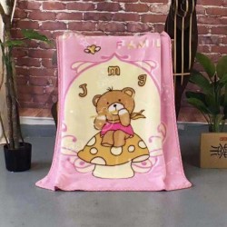 Κουβέρτα βελουτέ κούνιας 100cm X 130cm TS807 Κουβέρτα βελουτέ κούνιας 100cm X 130cm TS807