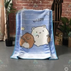 Κουβέρτα βελουτέ κούνιας 100cm X 130cm P1682