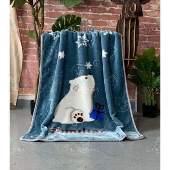 Κουβέρτα βελουτέ κούνιας 100cm X 130cm P1685 Κουβέρτα βελουτέ κούνιας 100cm X 130cm P1685