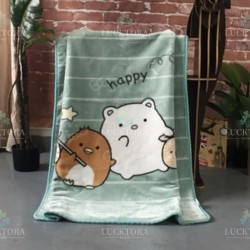 Κουβέρτα βελουτέ κούνιας 100cm X 130cm P1686