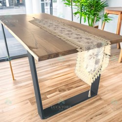 Τραβέρσα  40x180 cm Με Κέντημα  C-5 Μπεζ