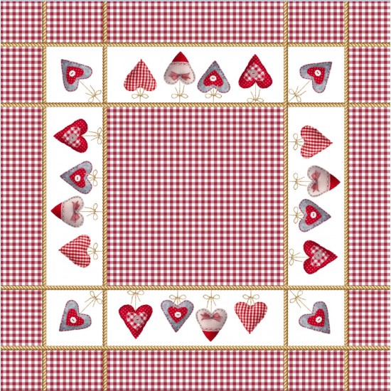 Τραβέρσα Αλέκιαστο 40x180εκ Heart Τραβέρσα Αλέκιαστο 40x180εκ Heart