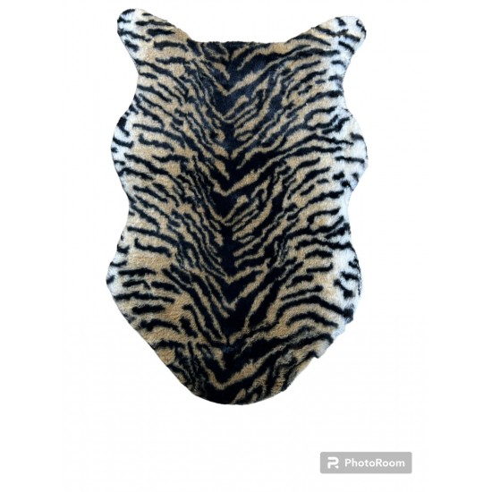 Γούνινο Χαλί Διαδρόμου  Animal Print (60x90) TIG-7