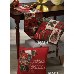 Τραβέρσα Χριστουγεννιάτικη 40 x180 Christmas Time ΤR 01