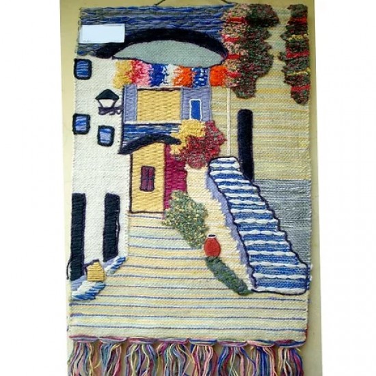 Υφαντή παραδοσιακή Πάντα Τοίχου 60 x 70 Art 13 Υφαντή παραδοσιακή Πάντα Τοίχου 60 x 70 Art 13