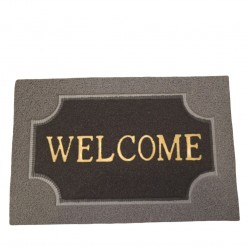 Πατάκι Εισόδου Welcome 40x60 Γκρι & Μαύρο Πατάκι Εισόδου Welcome 40x60 Γκρι & Μαύρο