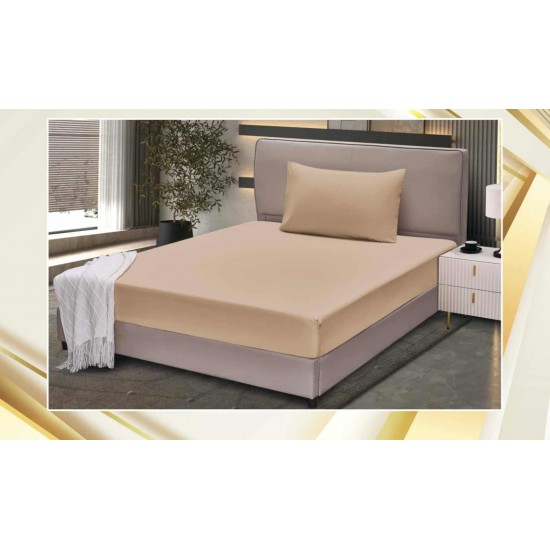 Μεμονωμένο Σεντόνι Μονό Με Λάστιχο 100 X 200+30 LLT-Beige Μεμονωμένο Σεντόνι Μονό Με Λάστιχο 100 X 200+30 LLT-Beige