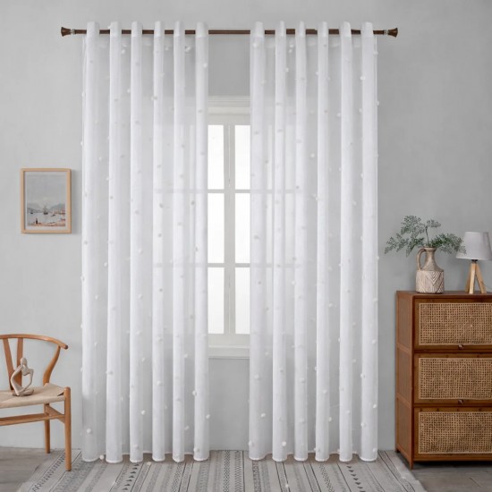 Ετοιμη Κουρτίνα Με Τρέσα Τεμάχιο 270Χ295cm 6092-12 Λευκό Ετοιμη Κουρτίνα Με Τρέσα Τεμάχιο 270Χ295cm 6092-12 Λευκό
