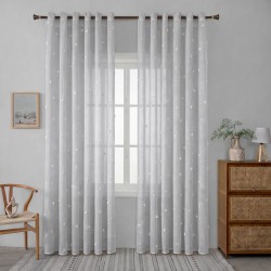 Ετοιμη Κουρτίνα Με Τρέσα Τεμάχιο 270Χ295cm 6092-16 Γκρί