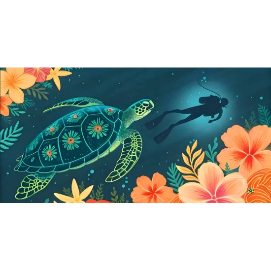 Πετσέτα Θαλάσσης 75x150 cm Caretta caretta Πετσέτα Θαλάσσης 75x150 cm Caretta caretta