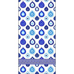 Πετσέτα Θαλάσσης 75x150 cm Grecce Μάτι 450 Πετσέτα Θαλάσσης 75x150 cm Grecce Μάτι 450