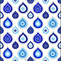 Πετσέτα Θαλάσσης 75x150 cm Grecce Μάτι 450 Πετσέτα Θαλάσσης 75x150 cm Grecce Μάτι 450