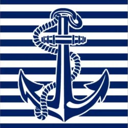 Πετσέτα Θαλάσσης 75x150 cm Anchor 451 Πετσέτα Θαλάσσης 75x150 cm Anchor 451
