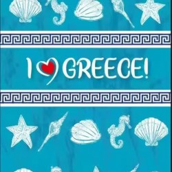 Πετσέτα Θαλάσσης 75x150 cm GREECE Πετσέτα Θαλάσσης 75x150 cm GREECE