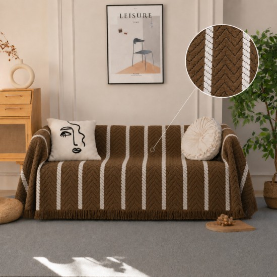 Ριχτάρια Καναπέ Chenille Σετ 3 Τμχ C 28-4 Ριχτάρια Καναπέ Chenille Σετ 3 Τμχ C 28-4