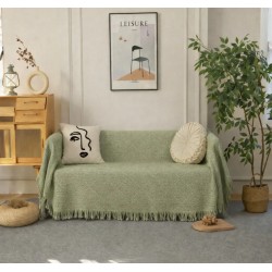 Ριχτάρι Τετραθέσιου  Καναπέ 180x320cm Chenille Με Κρόσια C 24-5