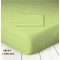 Μεμονωμένο King Size βαμβακερό σεντόνι Marwa  180 x 200 + 30 cm Green 025