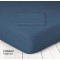 Μεμονωμένο Ημίδιπλο βαμβακερό σεντόνι Marwa  120 x 200 + 30 cm Turquoise