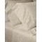 Παπλωματοθήκi Menta Υπέρδιπλη (230X250) Εμπριμέ Sunshine  020 Beige