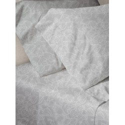 Σετ Σεντόνια Menta Διπλά (200X250) Εμπριμέ 020 Sunshine Grey Σετ Σεντόνια Menta Διπλά (200X250) Εμπριμέ 020 Sunshine Grey