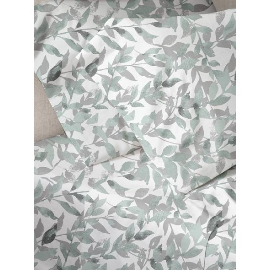 Σετ Σεντόνια Menta Διπλά (200X250) Εμπριμέ 050 Sunshine Grey Σετ Σεντόνια Menta Διπλά (200X250) Εμπριμέ 050 Sunshine Grey