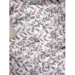 Σετ Σεντόνια  Menta  Διπλά (200X250) Εμπριμέ 050 Sunshine Violet